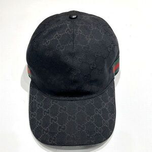 Gucci Sherry Line 20035 Baseball Cap GG Canvas Unisex